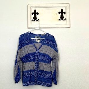 Anthropologie Silk Blouse Size 0